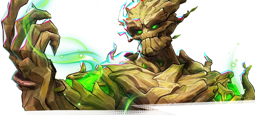 Portrait of Groot.